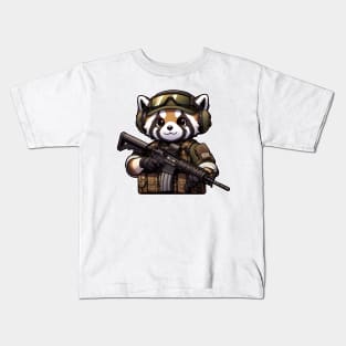 Tactical Tanuki Kids T-Shirt